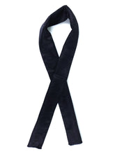 JAMIE Scarf in Pure Silk Printed Black